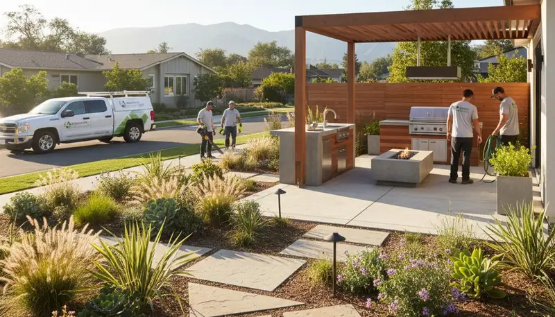 San Jose, CA landscaping services for residential and commercial outdoor design and maintenance