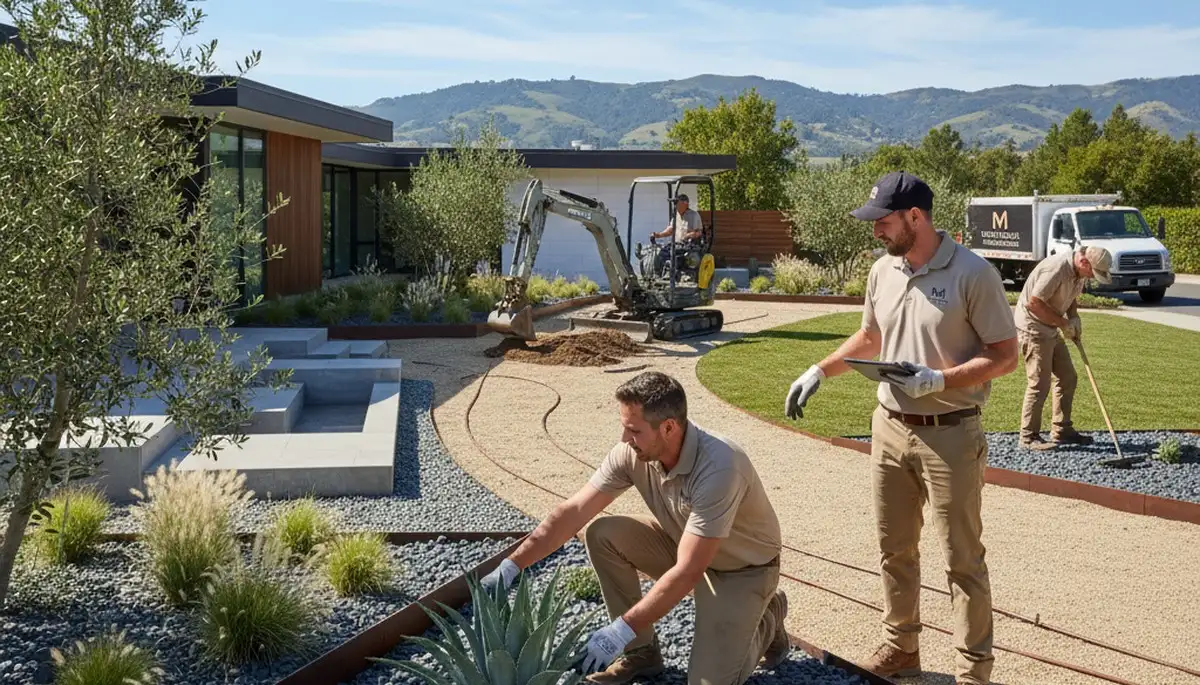 Landscape design and installation services in San Jose, CA for residential and commercial properties
