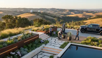 Landscape design service in San Jose, CA for residential and commercial outdoor spaces