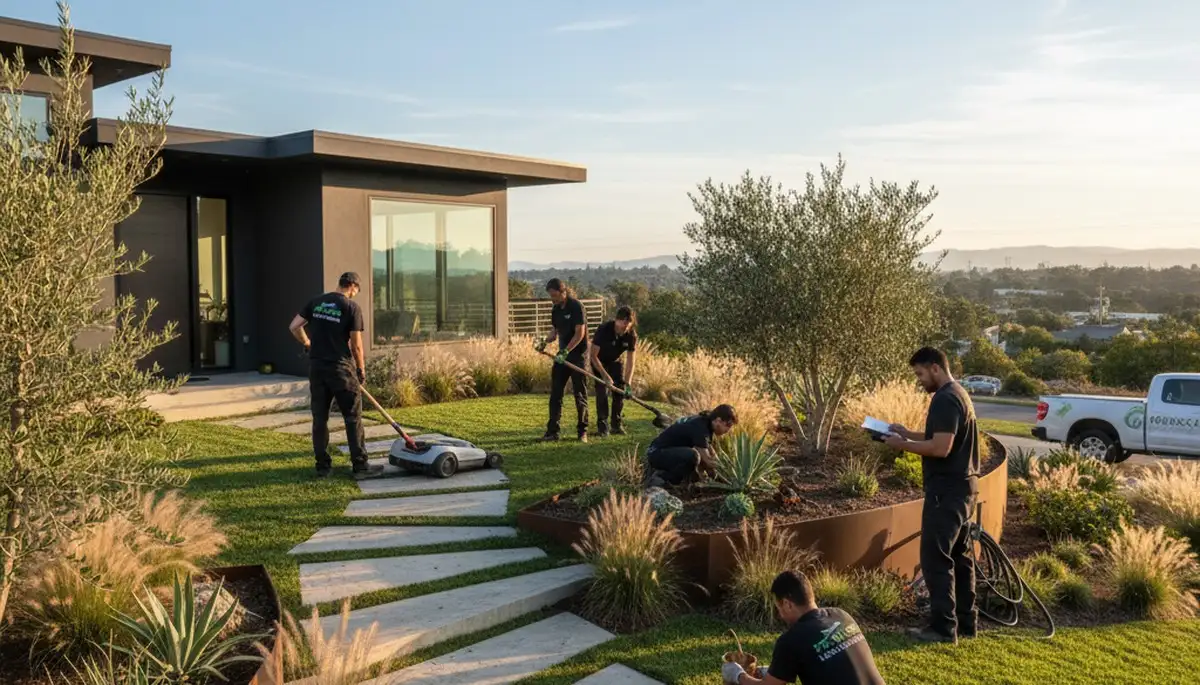 Landscape design services in San Jose, CA for residential and commercial outdoor spaces